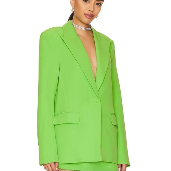 Camila Coelho Lime Green Blazer from Revolve - Picture 2 of 11